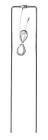 Gallagher Dubbele mobiele aardpen (2x0,5m, inclusief 3 meter kabel) - 090457